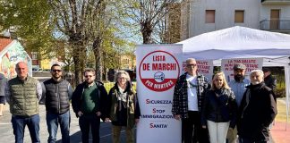 La campagna di De Marchi parte da Lunetta: “Tolleranza zero per balordi e maranza”