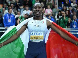 Atletica, Diaz oro nel salto triplo ai Mondiali indoor