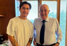 Roma, Dybala operato al ginocchio: fuori per 5 settimane