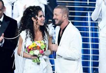 Raf dedica il brano alla moglie, la figlia Bianca: “Due adolescenti innamorati”