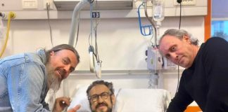 Marco Giallini operato al femore, i colleghi: “Caduto perché un cane gli è saltato addosso”