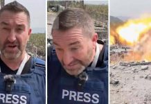 Israele, giornalista in diretta scampa a raid aereo in Libano