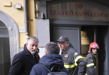 Teatro Sannazaro distrutto, Giuli: “Lo compra lo Stato”