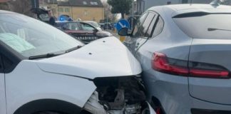 Gonzaga, scontro tra due auto in via Cimitero: ferita una donna di 43 anni