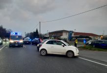 Scontro tra due auto a Gonzaga ferita una donna in dolce attesa