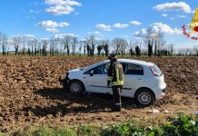 Buscoldo, auto esce di strada lungo via Torre d’Oglio: cinque feriti