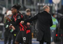 Allegri lo sostituisce, Leao ‘rifiuta’ l’abbraccio: cos’è successo in Lazio-Milan