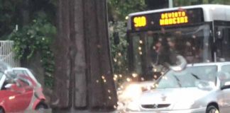 Grandine a Roma sud e sul litorale: strade allagate e traffico in tilt