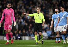 Manchester City-Real Madrid, braccio di Silva in area: espulsione e calcio di rigore