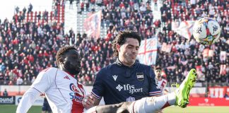 Il Mantova spreca un rigore e getta via due punti: è 1-1 con la Carrarese