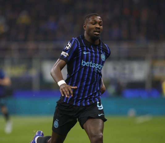 Inter, Thuram ha la febbre: a rischio il derby con il Milan