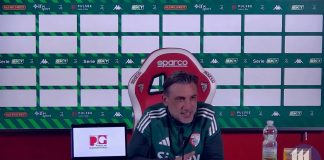 Modesto: “Belli o brutti, con la Juve Stabia bisogna fare punti”. Convocato Falletti