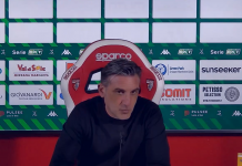 Modesto: “Rammaricati: la vittoria era vicina, bisognava fare meglio. Testa al Palermo”