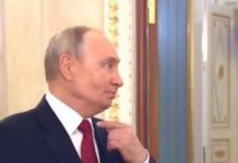 Putin, il discorso è da rifare ma il video finisce online