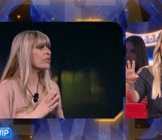 Gf Vip, Lucarelli difende Mussolini: il confronto inaspettato