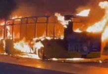 Bus in fiamme in Svizzera, 6 morti a Kerzers: “Un uomo si è dato fuoco”