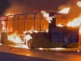 Bus in fiamme in Svizzera, 6 morti: “Un uomo si è dato fuoco”