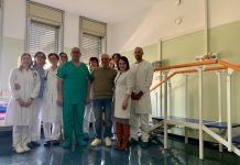 Iom dona una pedana per migliorare la riabilitazione cardiorespiratoria al Poma