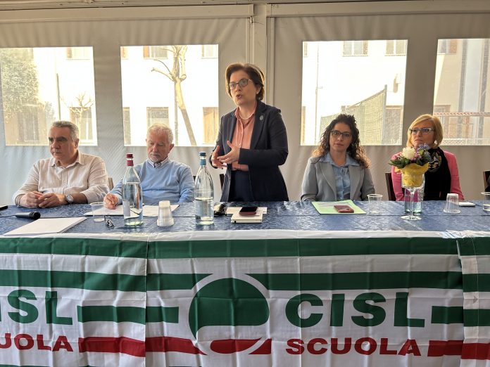 Michela Russo segretaria generale scuola cisl asse del po5