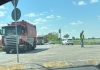 Camion bloccato a Polesine, traffico in tilt