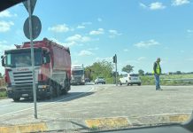 Camion bloccato a Polesine, traffico in tilt