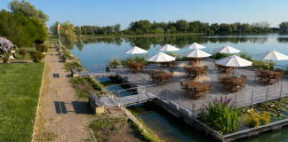 A Gonzaga nasce l’isola galleggiante della comunità ai Laghi Margonara