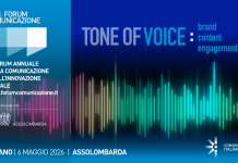 Torna Forum comunicazione, tema 2026 il ‘tone of voice’ delle organizzazioni