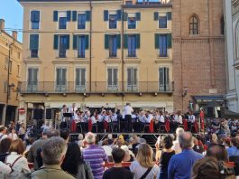 Piazza Mantegna gremita per il tradizionale concerto della Banda Città di Mantova