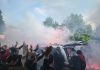 In centinaia al Gradaro per l’addio a Macia: “un ultras non muore”