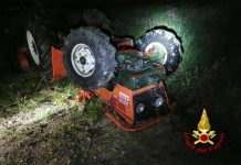 Trattore si ribalta nel chietino, 69enne muore schiacciato 