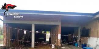 San Giorgio Bigarello, incendio all’interno di un garage: non intaccata l’abitazione