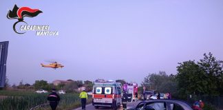 Barbasso, scontro tra auto sull’Ostigliese: 47enne in prognosi riservata a Brescia