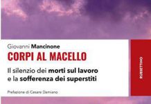 Infortuni, Giovanni Mancinone: “Un libro con le storie delle vittime e il dolore di chi resta”