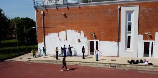 Viadana, il Palazzetto dello Sport diventa una tela urbana grazie ai giovani