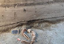 Nuovi ritrovamenti a Pompei, due uomini in fuga dall’eruzione del 79 d.C.