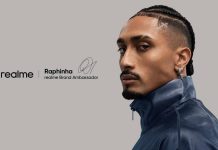 Raphinha è il nuovo ambassador globale di realme