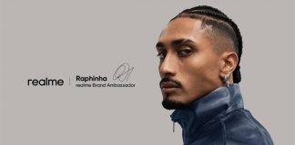 Raphinha è il nuovo ambassador globale di realme