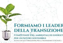 Transizione ecologica, al via la quinta edizione della Scuola Safte