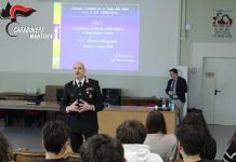 Studenti a lezione di legalità con i Carabinieri: focus su sicurezza alimentare e salute