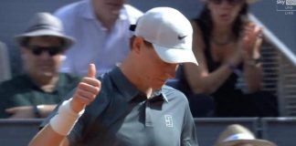 Sinner, nervosismo a Madrid: fallisce il set point e alza il pollice