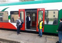Buona la prima: debutta il treno elettrico sulla Parma‑Suzzara