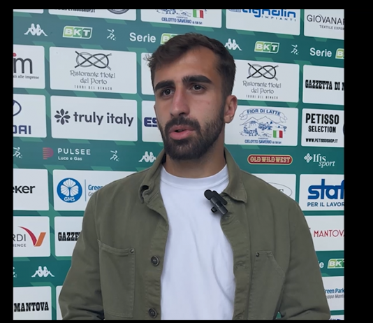 Trimboli: “Mantova, a Bolzano sfida difficile. Ma vogliamo chiudere il discorso salvezza”