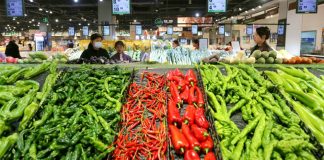 Cina, inflazione ancora in moderata ripresa ad aprile