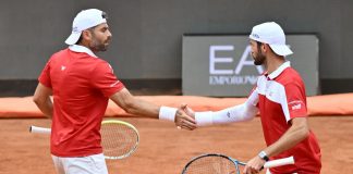 Bolelli e Vavassori vincono il doppio agli Internazionali di Roma