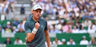 Sinner al secondo turno al Roland Garros, Tabur ko in tre set