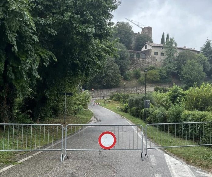 chiusura strade ponti sul mincio
