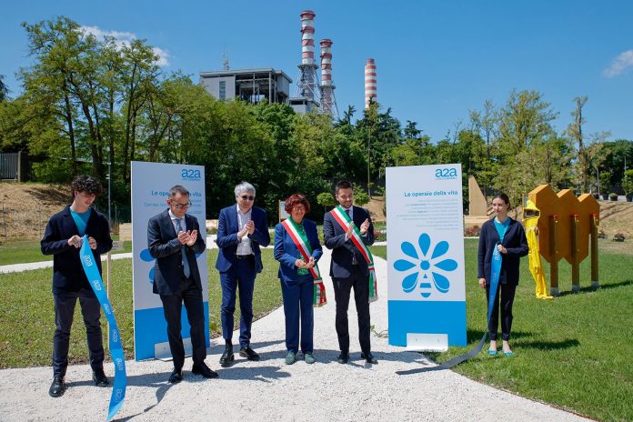 Centrale elettrica di Sermide_Inaugurazione Api Park_Gruppo A2A