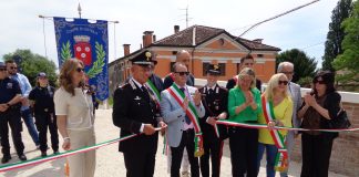 Ostiglia, inaugurato il Ponte dei Tedeschi restaurato dopo il sisma 2012