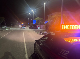 Medole, scontro auto-moto in via Cavour: 54enne trasportato in ospedale