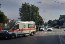 Scontro auto-scooter in viale Pompilio: 15enne di Porto in ospedale